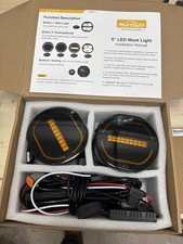 Partsam 5 Led Work Light Strobe Lamp Magnetic Base 12v Led Parking Strobe Partsam 5 Led Work Light Strobe Lamp Magnetic Base 12v Led Parking Strobe