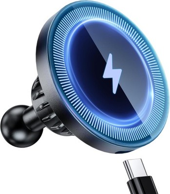 Magnetic Wireless Charging Phone Holder with 1  Ball for MagSafe, [Heavy-Duty...