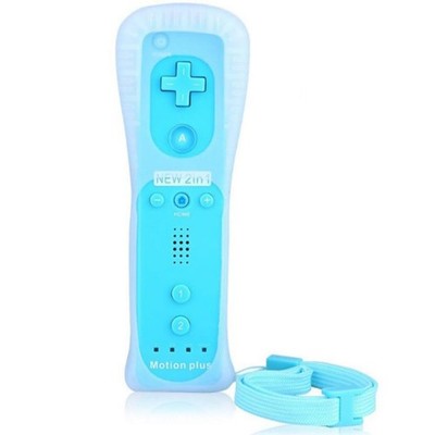 Built-in Motion Plus 2 in 1 Wireless Remote Controller Gamepad for Wii/Wii U ...