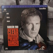 Clear and Present Danger LaserDisc