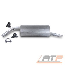 ENDSCHALLDÄMPFER FÜR PEUGEOT 207 / 207+ SPORT 1.4 1.6 BJ 07-13