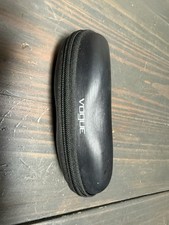 Vogue Authentic Semi-Hard Zipper Eyeglass/Sunglass Case Medium-Size BLACK