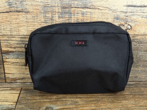 Tumi Delta Small Zippered Black Travel Case Bag