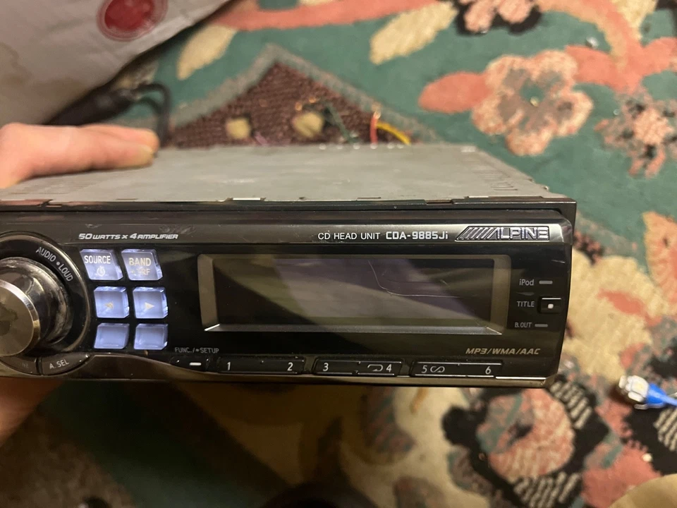 alpine cda-9885ji - Image 4 of 4