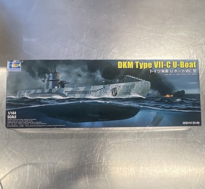 Trumpeter 05912 1/144 DKM Type VII-C U-boat Plastic Model Warship Kit