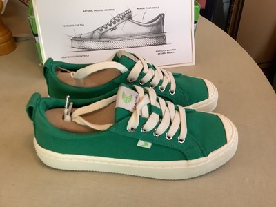 NEW * Cariuma OCA Low Green Canvas Sneaker - Sz W 7/ M 5 New  display picture 2