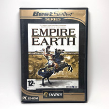 EMPIRE EARTH PC GIOCO EDIZIONE ITALIANA COMPLETO SIERRA ORIGINALE COMPUTER