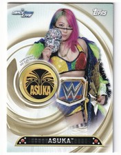 2019 Topps WWE Women’s Division Asuka Patch, PC-AK, #23/199