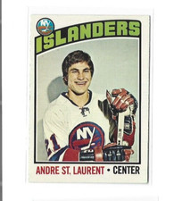 1976-77 O-Pee-Chee #29 Andre St.Laurent NMMT