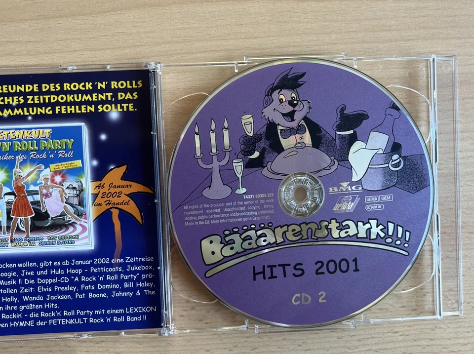 Bääärenstark!!!-Hits 2001 von Various | Doppel-CD | Zustand sehr gut - Bild 3 von 3