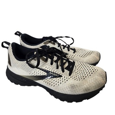 Brooks Revel 4 Women's Running Shoes White Black Size 9M 1203371B121