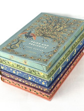 5 Book Set - Pride and Prejudice, Sense & Sensibility +3 Cranford Collection NEW