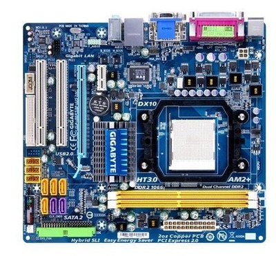 For Gigabyte GA-M85M-US2H AM2/AM2+/AM3 GeForce 8200 DDR2 1066 VGA DVI HDM #zc
