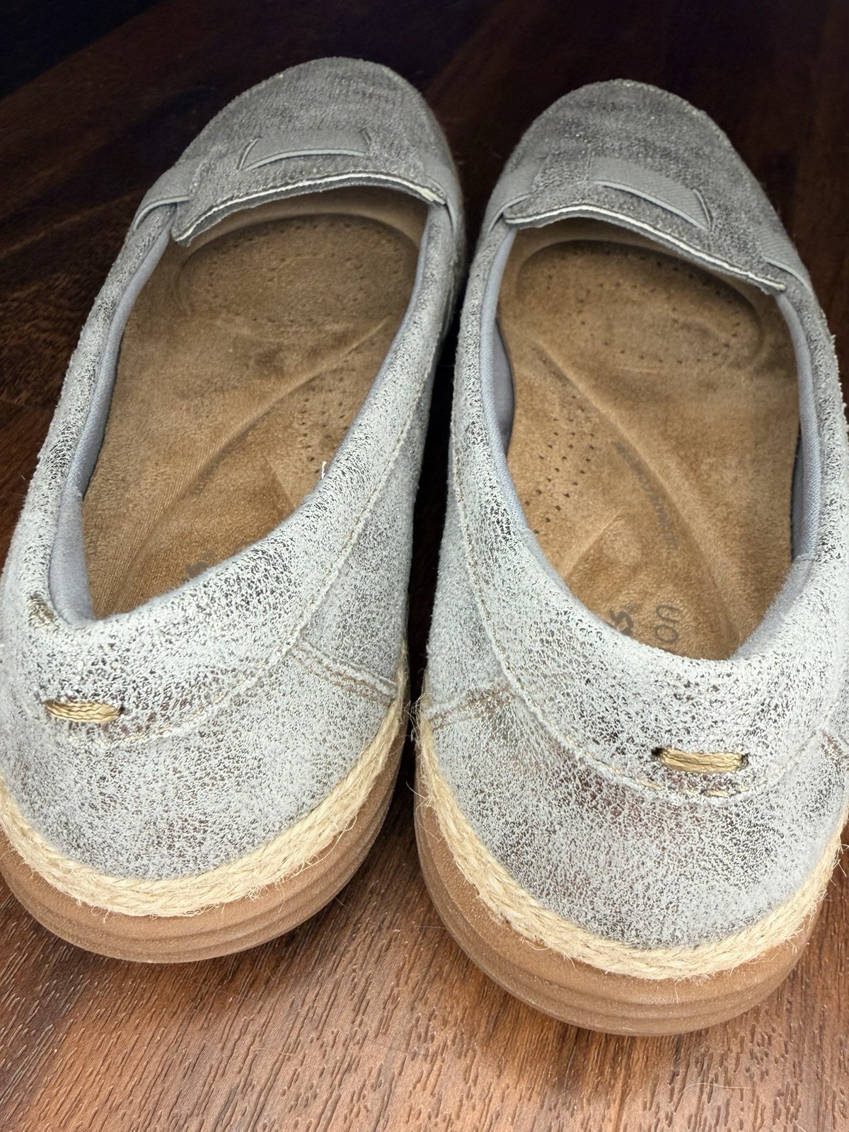 Clarks Collection Elaina Echo Silver Metallic Esp… - image 3