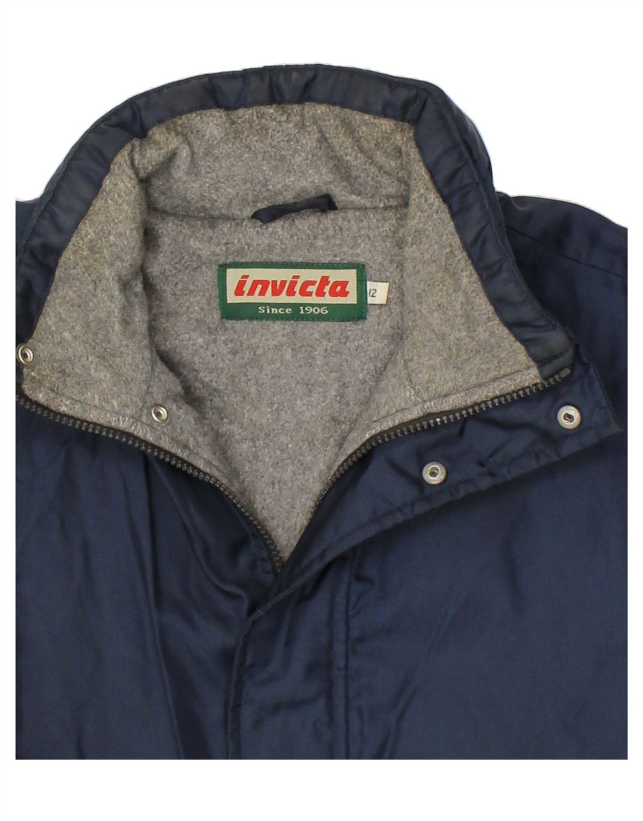 INVICTA Boys Windbreaker Jacket 11-12 Years Navy Blue Polyamide AU15 image 4