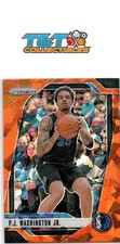 P.J. Washington Jr. 2024-25 Panini Prizm Orange Ice #174 Dallas Mavericks 32a