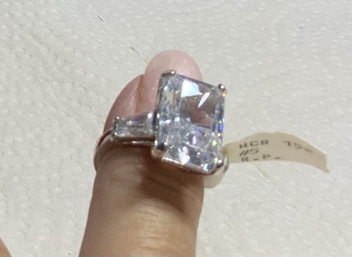 Hollywood Collection Ring,HC 925,Sterling White Cubic Zirconia Thailand Size 5 - Picture 9 of 16