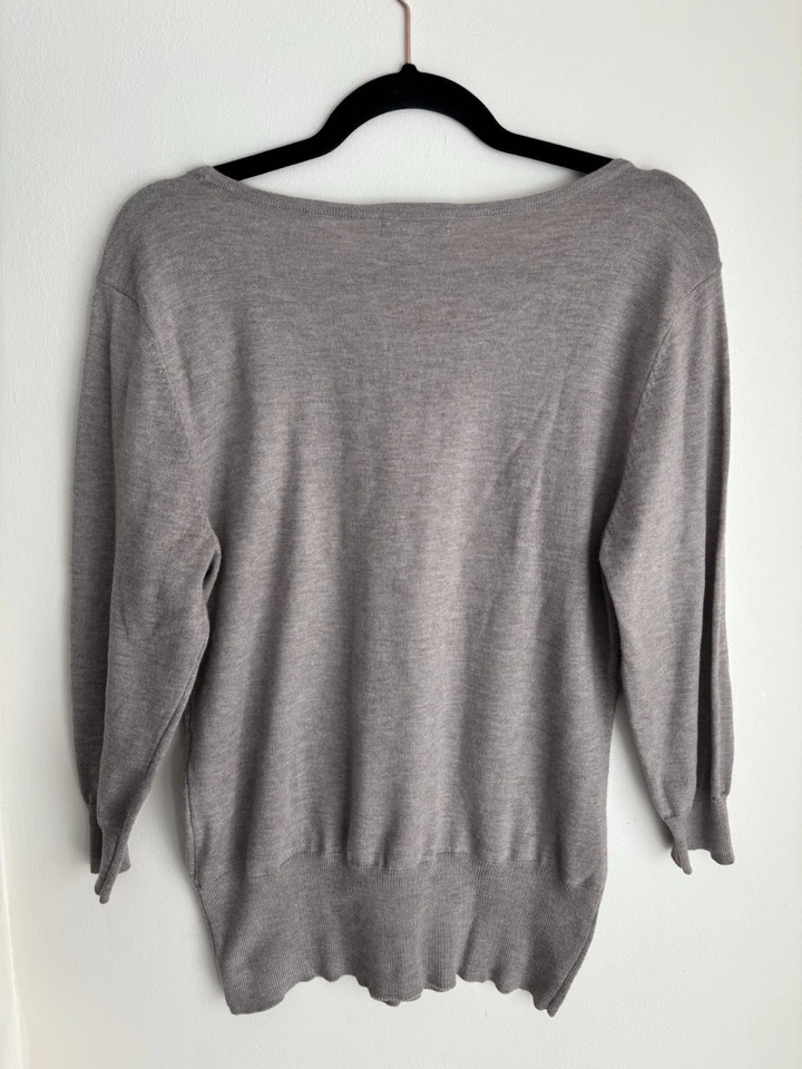Suéter Pullover Mujer New York & Company Marrón Talla XL Foto 3 de 4