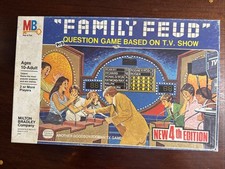 Family Feud Question Game 1985 Milton Bradley...