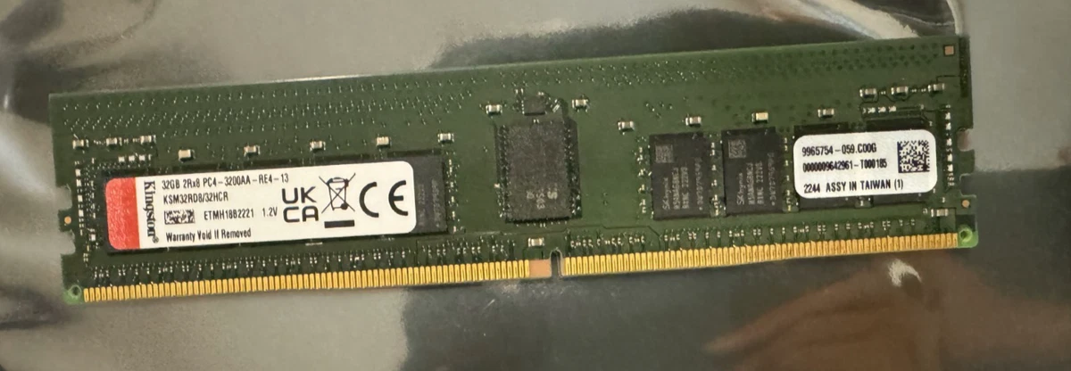 Kingston DDR4 SDRAM 32 GB Total Capacity Memory (RAM) for sale | eBay