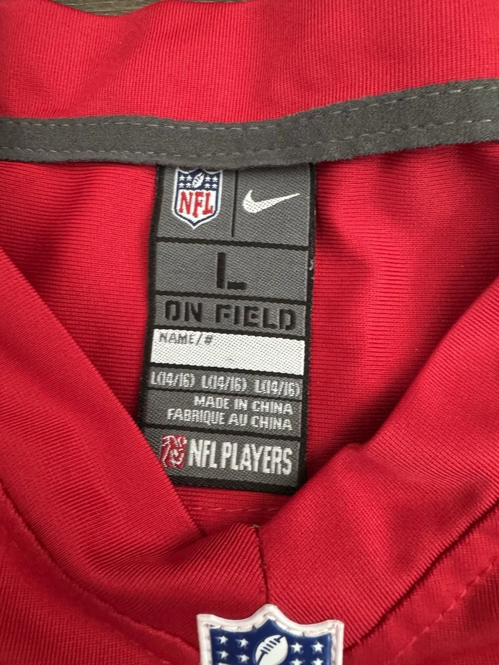 Nike San Francisco 49ers Michael Crabtree #15 NFL Camiseta Cosida Juvenil Grande Foto 3 de 4