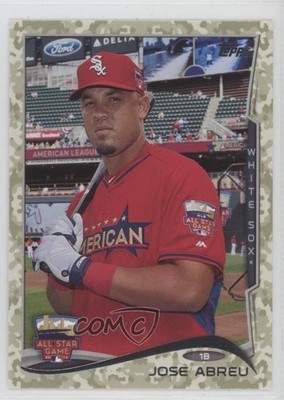 2014 Topps Update All-Star Camo 84/99 Jose Abreu #US-239 Rookie RC 0o3b