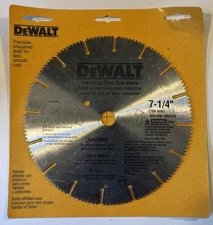 DEWALT DW3330 7-1/4", Steel & Iron Cutting Saw Blade