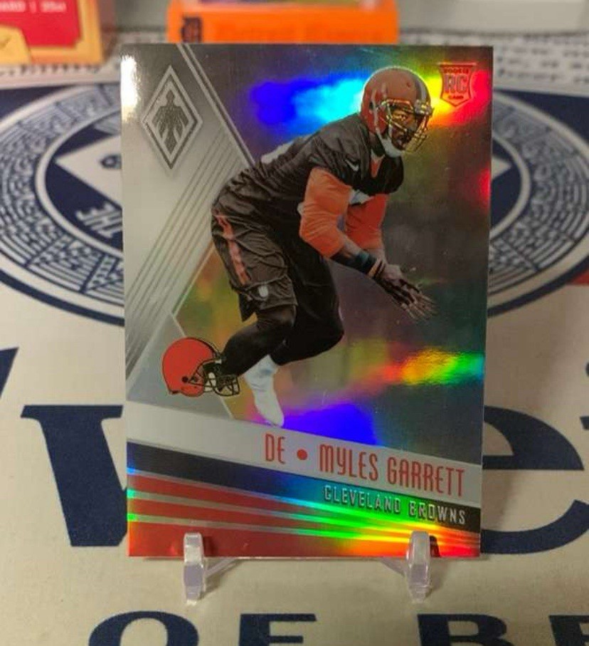 2017 Panini Phoenix #141 Myles Garrett RC Cleveland Browns