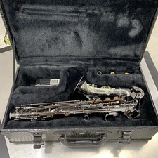 CANNONBALL SC5B CURVED SOPRANO SAXOPHONE BLACK BIG BELL STONE SERIES - EXCELLENT