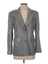 NWT Flat White Women Gray Blazer XS