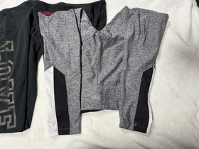 VICTORIA'S SECRET LOT OF 3 PAIR PINK / LOVE PINK LEGGING SZ MEDIUM M