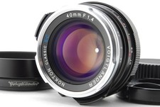  Top MINT w/Hood Voigtlander Nokton 40mm f1.4 SC Lens VM Leica M Mount JAPAN