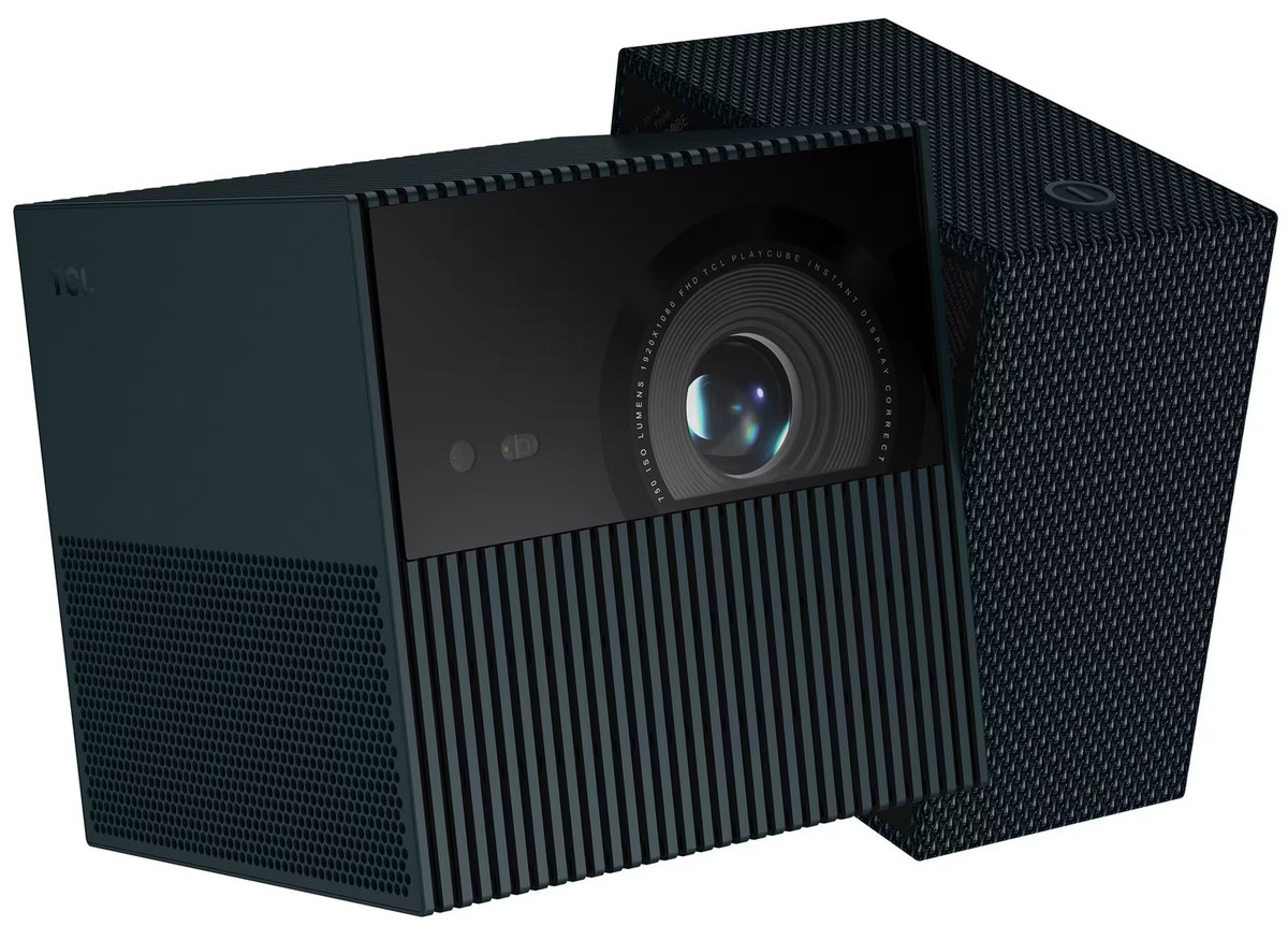 【定価13万円】TCL PLAYCUBE スマートプロジェクター TCL PlayCube 実機レビュー！所有欲を満たすデザイン、バッテリー内蔵