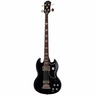 E-Bass Epiphone EB-3 Ebony E Bass Bassgitarre NEU