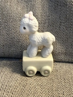 Precious Moments 'Happy Birthday Little Lamb'-Birthday Train Series  1  15946
