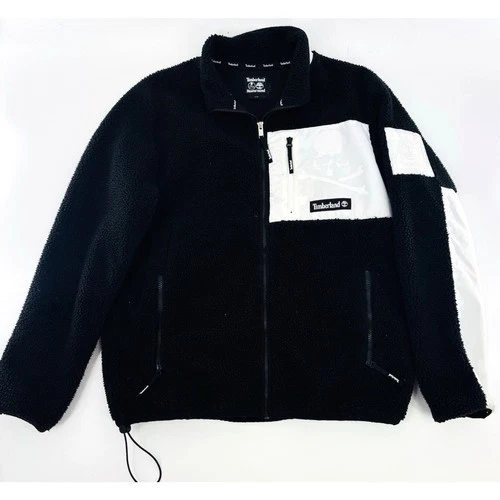 Timberland X Mastermind World Color Block Pocket Fleece Lined Logo Jacket Large - product listing photo