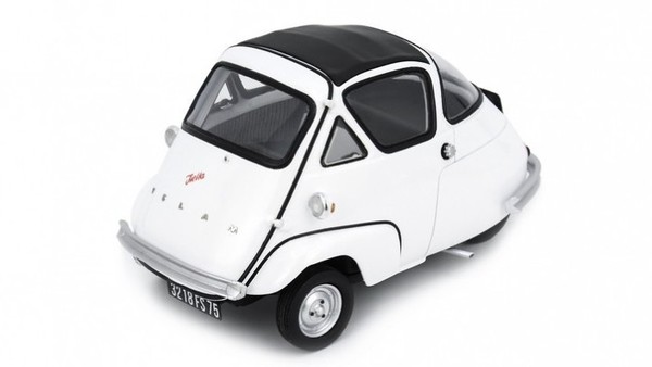 Schuco 1/18 Isetta Velam 1955 Weiss Modellbau Statisches Modell Diecast-image