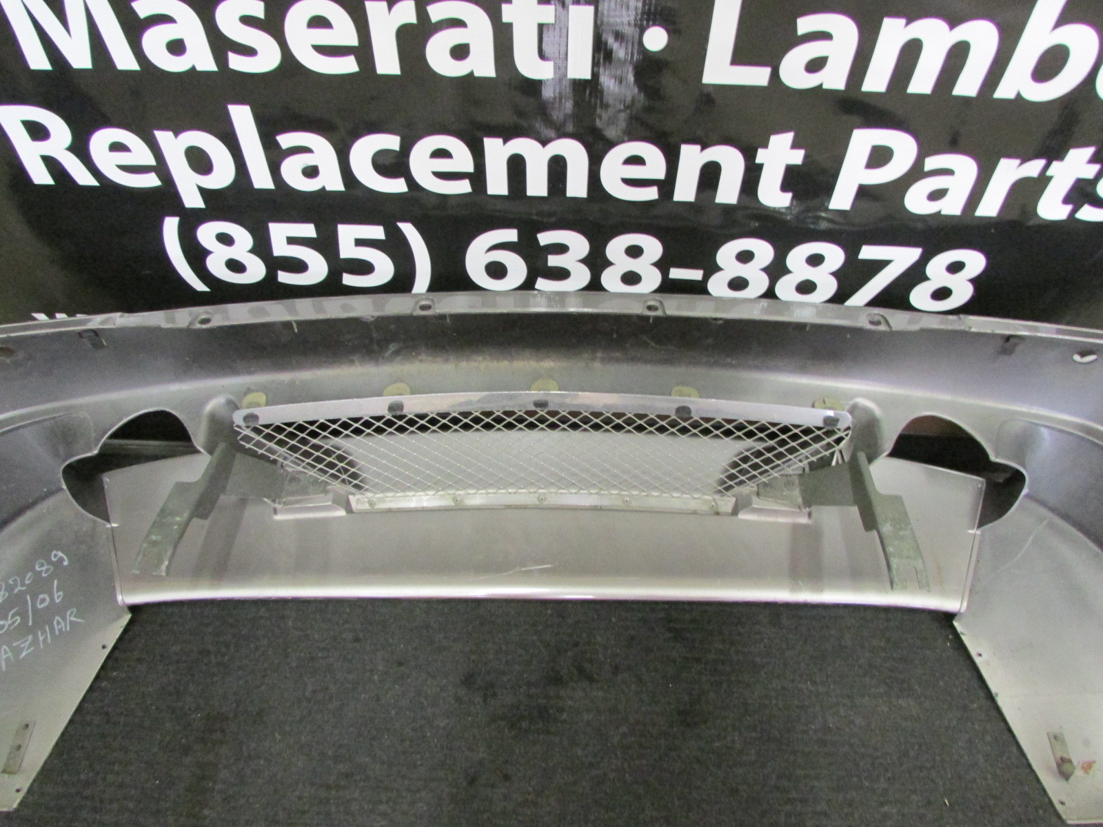 Maserati Gransport, Rear Bumper Cover, W/Park Sensor Holes, Non US # 980138251