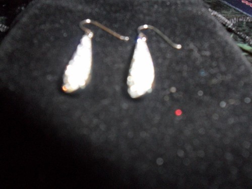 Dangle Drop Earrings with Swarovski Elements - Picture 4 of 7