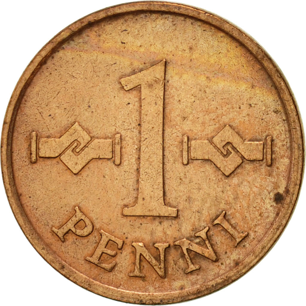 Finnish Coin Finland 1 Penni | Saint Hannes Cross | 1963 - 1969 | eBay