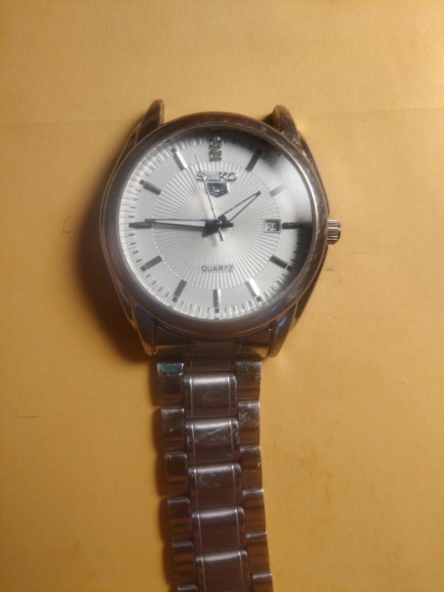 【美品】SEIKO Shinzone WATCH EDITION 5 Seiko x Shinzone collaboration textured snowflake dial dress