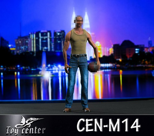 Toy Center 1:6 CEN-M14 Vest Pants Clothes F 12" Male TBL PH Action Figure Body - Picture 12 of 15