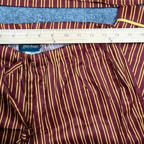 Pottery Barn Teen Harry Potter size Medium Gryffindor House Pajama Set - Picture 12 of 16