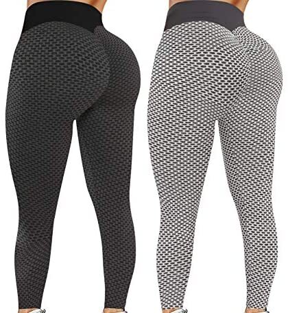 Reosse Leggings for Women - 2 Pack High Waist Yoga Pants for Women