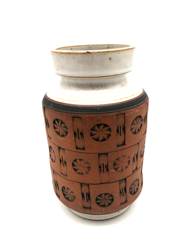 Mid Century Vintage Kunstkeramik Vase von Gordon Fox