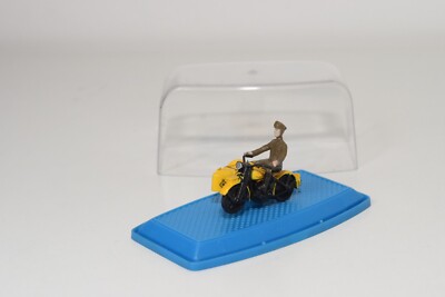 A41 1:60 3 INCH AHC ARTEC HARLEY DAVIDSON + SIDECAR ANWB WEGENWACHT DUTCH MIB