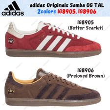 adidas Originals Samba OG TAL 2colors Scarlet Brown IG8905, IG8906 Men's Size