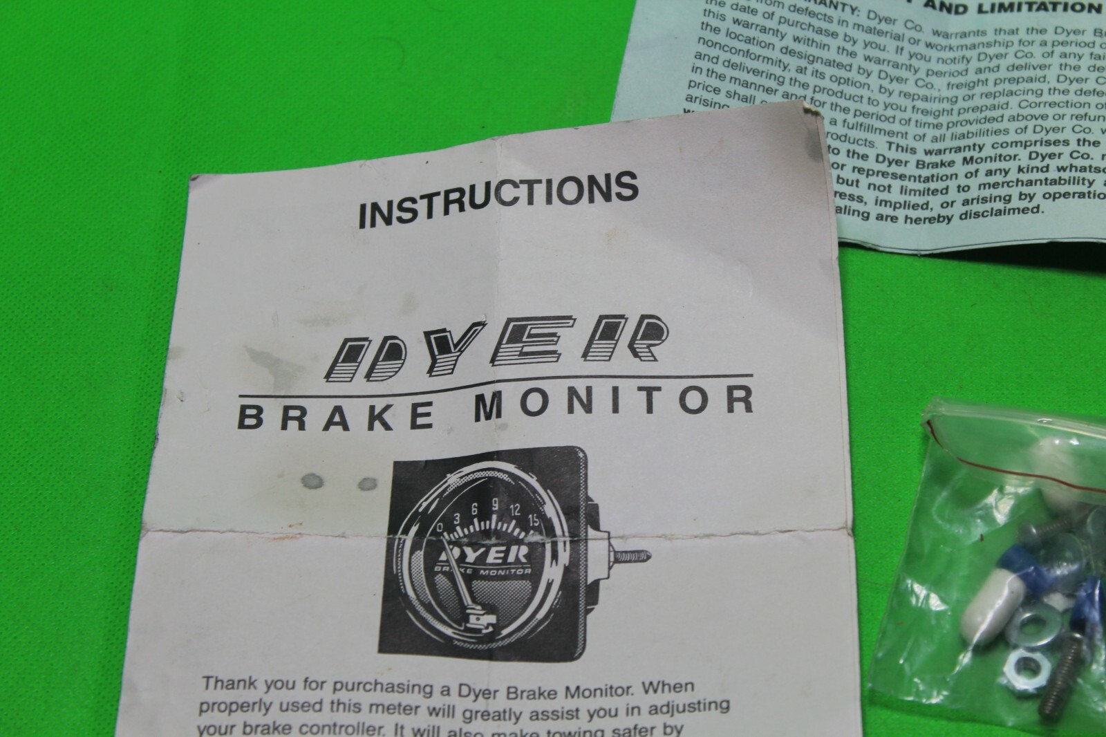 DYER TRAILER BRAKE MONITOR eBay