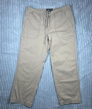 Abercrombie & Fitch Pants Women’s L Khaki Casual Chino Style Button Fly 32x29