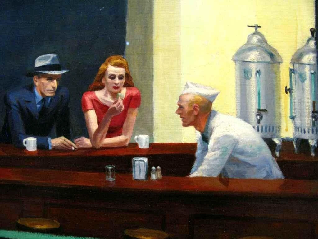 Nighthawks : Edward Hopper : 1940 : Archival Quality Art Print